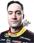 AUTOGRAPHED 2016 Paul Menard #27 Menards Team (Richard Childress Racing) MEDIA DAY POSE Signed 8X10 Inch Picture NASCAR Glossy Picture Photo with COA