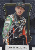 AUTOGRAPHED Chase Elliott 2017 Panini Select Racing (#24 Little Caesars) Hendrick Motorsports Chrome Signed Collectible NASCAR Trading Card with COA and Toploader