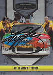 AUTOGRAPHED Kyle Busch 2011 Press Pass Stealth Racing (#18 M&Ms Toyota Camry) Joe Gibbs Team (Sprint Cup Series) Chrome Signed Collectible NASCAR Trading Card with COA