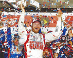 AUTOGRAPHED 2014 Dale Earnhardt Jr. #88 National Guard Racing 2X DAYTONA 500 RACE WINNER (Victory Lane Confetti) Hendrick Motorsports Signed Collectible Picture NASCAR 8X10 Inch Glossy Photo with COA