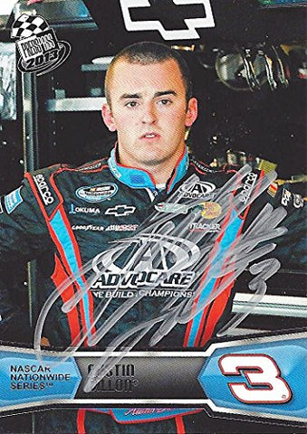 AUTOGRAPHED Austin Dillon 2013 Press Pass Racing (#3 Advocare Team) RCR Nationwide Series Garage Signed Collectible NASCAR Trading Card with COA