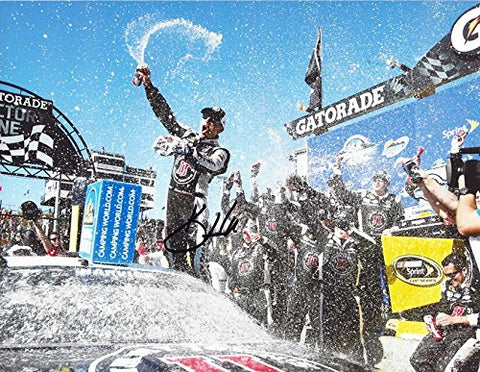 AUTOGRAPHED 2015 Kevin Harvick #4 Jimmy Johns Racing PHOENIX RACE WIN (Camping World 500) Victory Lane Celebration Signed Collectible Picture NASCAR 9X11 Inch Glossy Photo with COA