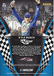 AUTOGRAPHED Kyle Busch 2018 Panini Victory Lane PLAYOFF WINNER (Dover Win) Joe Gibbs Racing Monster Cup Series Signed Collectible NASCAR Trading Card with COA