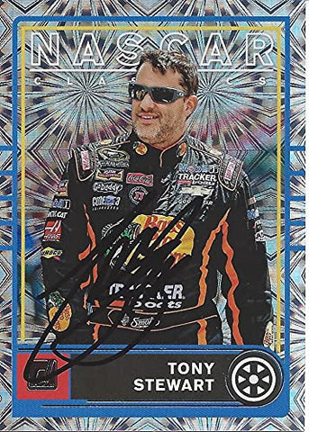 AUTOGRAPHED Tony Stewart 2021 Panini Donruss NASCAR CLASSICS (#14 Bass Pro Shops) Stewart-Haas Racing Rare Insert Signed NASCAR Collectible Trading Card with COA