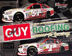 2X AUTOGRAPHED 2013 Kurt Busch & Regan Smith #51 Phoenix Racing Signed 9X11 NASCAR Hero Card with COA
