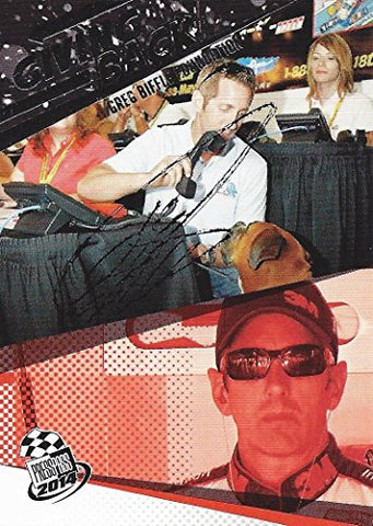 AUTOGRAPHED Greg Biffle 2014 Press Pass Racing GIVING BACK (Foundation Charity) #16 Roush 3M Driver Signed Collectible NASCAR Trading Card with COA