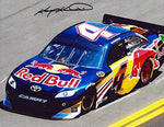 AUTOGRAPHED 2011 Kasey Kahne #4 Red Bull Racing Team (Sprint Cup Series) On Track Picture 9X11 NASCAR Glossy Photo with COA