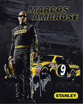 AUTOGRAPHED 2011 Marcos Ambrose #9 Stanley Racing Team (Petty Motorsports) Signed 8X10 NASCAR Hero Card with COA