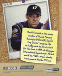 AUTOGRAPHED Matt Kenseth 2012 Press Pass Racing SNAPSHOTS (#17 Crown Royal Team) Insert Mini Signed Collectible NASCAR Trading Card with COA