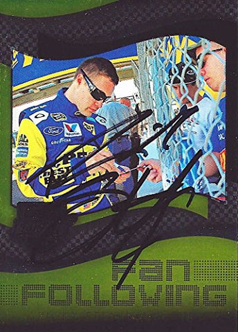 AUTOGRAPHED Ricky Stenhouse Jr. 2013 Press Pass Racing Fan Fare FAN FOLLOWING (#17 Best Buy Team) Roush Insert Signed Collectible NASCAR Trading Card with COA
