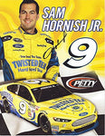 AUTOGRAPHED 2015 Sam Hornish Jr. #9 Twisted Tea Racing (Petty Motorsports) Sprint Cup Series 8X10 Picture Signed NASCAR Glossy Photo with COA