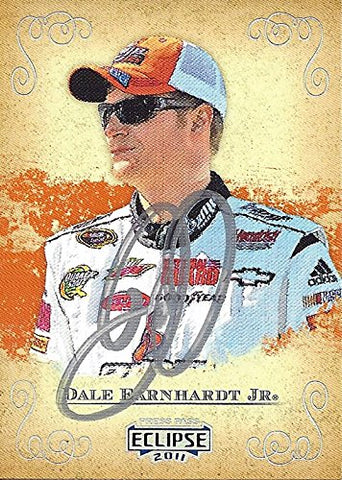 AUTOGRAPHED Dale Earnhardt Jr. 2011 Press Pass Eclipse Racing JR NATION (#88 AMP Energy Team) Hendrick Motorsports Signed NASCAR Collectible Trading Card with COA
