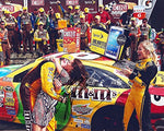 AUTOGRAPHED 2013 Kyle Busch #18 M&Ms Racing WATKINS GLEN WIN (Cheez-It 355) Victory Lane 8X10 Signed Picture NASCAR Glossy Photo with COA