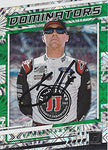 AUTOGRAPHED Kevin Harvick 2021 Panini Donruss DOMINATORS (#4 Jimmy Johns Team) Stewart-Haas Racing NASCAR Cup Series Insert Signed Collectible Trading Card with COA