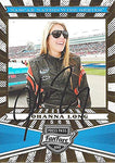 AUTOGRAPHED Johanna Long 2013 Press Pass Fan Fare Gold (#70 Nationwide Series Team) Signed Collectible NASCAR Trading Card with COA