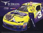AUTOGRAPHED 2017 Ty Dillon #3 Nexium 24 Hour Clear Mints Team (Richard Childress Racing) Xfinity Series Signed Collectible Picture 8X10 Inch NASCAR Hero Card Photo with COA