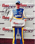 AUTOGRAPHED 2009 David Reutimann #00 Aaron's Racing DOVER POLE AWARD Signed 8X10 NASCAR Glossy Photo with COA