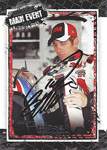 AUTOGRAPHED Greg Biffle 2010 Wheels Main Event Racing (#16 Roush Team) 3M Garage Signed Collectible NASCAR Trading Card with COA