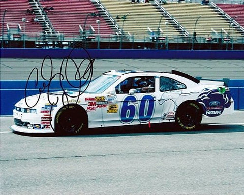 AUTOGRAPHED 2012 Carl Edwards #60 FASTENAL RACING (Pit-Road) 8X10 SIGNED NASCAR Glossy Photo w/COA