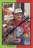 AUTOGRAPHED Jeff Gordon 1994 Action Packed Racing ROOKIE'S FIRST WIN (Daytona 125 Race Winner) #24 DuPont Rainbow Hendrick Motorsports Vintage Signed NASCAR Collectible Trading Card with COA
