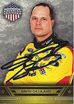 AUTOGRAPHED David Gilliland 2014 Press Pass Wheels American Thunder (#38 Loves Ford Racing) Signed Collectible NASCAR Trading Card with COA