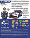 AUTOGRAPHED 2019 Ryan Preece #47 Kroger Chevrolet Camaro Driver (JTG Daugherty Racing) Monster Energy Cup Series Signed Collectible Picture 8X10 Inch NASCAR Hero Card Photo with COA