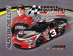 AUTOGRAPHED Austin Dillon #3 Garage Equipment Supply Racing (Childress) Nationwide Series Rookie 9X11 Signed Picture NASCAR Hero Card with COA