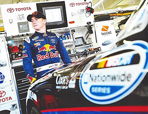 AUTOGRAPHED 2011 Cole Whitt #84 Red Bull Racing Team (Nationwide Series) Garage Area Rookie 9X11 Inch Signed Picture NASCAR Glossy Photo with COA