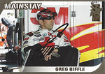 AUTOGRAPHED Greg Biffle 2009 Press Pass Racing VIP MAINSTAY Gold Insert (#16 Roush Fenway 3M Ford) Signed Collectible NASCAR Trading Card with COA