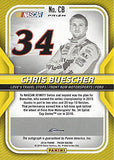 CHRIS BUESCHER 2016 Panini Prizm Racing ROOKIE AUTOGRAPH (Front Row Motorsports) Loves Team Rare Signed Insert Collectible NASCAR Trading Card
