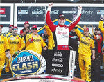 AUTOGRAPHED 2020 Erik Jones #20 Sport Clips Racing DAYTONA BUSCH CLASH WIN (Victory Lane Celebration) Joe Gibbs Team Signed Collectible Picture NASCAR 8X10 Inch Glossy Photo with COA