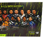 16X AUTOGRAPHED Monster Cup Series FIRST NASCAR PLAYOFFS Rare Multi-Signed Picture Large 11X17 Inch Photo with COA