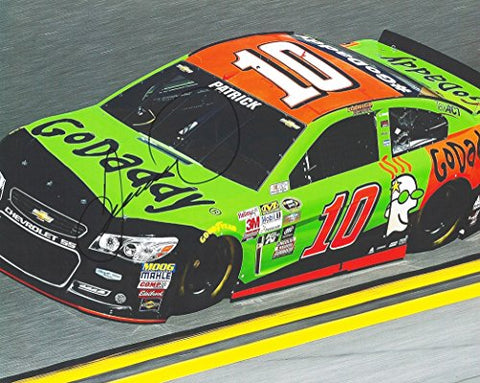 AUTOGRAPHED 2015 Danica Patrick #10 GoDaddy Racing Team (Stewart-Haas) On-Track 8X10 Signed Picture NASCAR Glossy Photo with COA