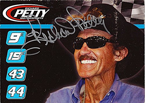 AUTOGRAPHED Richard Petty #43 STP Racing (RP Motorsports) Vintage Sign ...