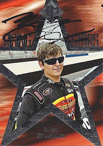 AUTOGRAPHED Max Gresham 2012 Press Pass Racing Total Memorabilia RISING STARS Insert Signed Collectible NASCAR Trading Card with COA