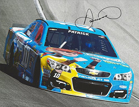 AUTOGRAPHED 2016 Danica Patrick #10 Natures Bakery Racing TEENAGE MUTANT NINJA TURTLES CAR (Stewart-Haas Team) Signed Collectible Picture NASCAR 9X11 Inch Glossy Photo with COA