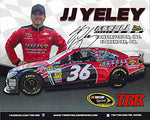 AUTOGRAPHED 2013 JJ Yeley #36 Accell Construction Racing (Sprint Cup) Signed Picture 8X10 NASCAR Hero Card with COA