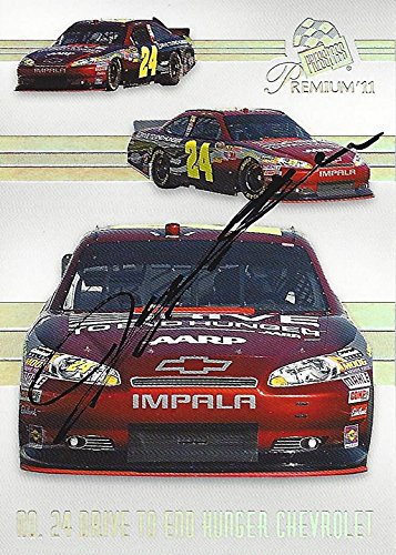 AUTOGRAPHED Jeff Gordon 2011 Press Pass Premium Racing MACHINES