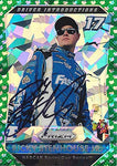 AUTOGRAPHED Ricky Stenhouse Jr. 2016 Panini Prizm Racing DRIVER INTRODUCTIONS (Green Parallel Prizm) Insert Signed NASCAR Collectible Trading Card with COA #043/149