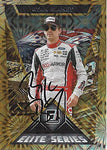 AUTOGRAPHED Ryan Blaney 2021 Panini Donruss Racing ELITE SERIES (#12 Body Armor) Team Penske NASCAR Cup Series Signed Collectible Trading Card with COA
