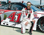 AUTOGRAPHED 2015 Kurt Busch #41 Haas Automation Racing (Special Paint Scheme) Pit Road Pose 8X10 Signed Picture NASCAR Glossy Photo with COA
