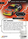 AUTOGRAPHED Jeff Gordon 2009 Press Pass Stealth Racing DARLINGTON RACE TRACK (#24 DuPont Team) Hendrick Motorsports Signed NASCAR Collectible Trading Card with COA