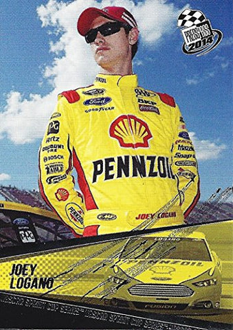 AUTOGRAPHED Joey Logano 2014 Press Pass Racing (#22 Shell Penzoil Car) Signed Collectible NASCAR Trading Card with COA