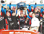 AUTOGRAPHED 2011 Trevor Bayne #21 Motorcraft Racing DAYTONA 500 RACE WINNER (Victory Lane Celebration) First Win Signed Collectible Picture NASCAR 9X11 Inch Glossy Photo with COA