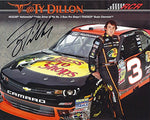 AUTOGRAPHED 2014 Ty Dillon #3 BASS PRO SHOPS RACING (Nationwide Series) Signed 8X10 NASCAR Hero Card w/COA