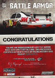 AUTOGRAPHED Greg Biffle 2010 Press Pass Stealth BATTLE ARMOR (Race-Used Sheetmetal) Relic Memorabilia Insert Signed Collectible NASCAR Trading Card with COA (#09 of only 25 produced!)