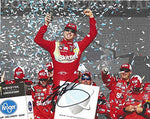 AUTOGRAPHED 2019 Kyle Busch #18 Skittles Team PHOENIX ISM RACE WIN (Victory Lane Celebration) Joe Gibbs Racing Monster Cup Series Signed Collectible Picture 8X10 Inch NASCAR Glossy Photo with COA