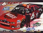 AUTOGRAPHED 2013 Ricky Stenhouse Jr. #6 Cargill Beef Racing (Nationwide Champion) Signed 9X11 NASCAR Hero Card with COA