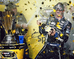 AUTOGRAPHED 2013 Jimmie Johnson #48 Kobalt Tools 6X CUP CHAMPION (Champagne Spray) SIGNED 8X10 NASCAR Glossy Photo w/COA