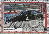 AUTOGRAPHED Kurt Busch 2021 Panini Donruss ACTION PACKED (#1 Monster Team) Chip Ganassi Racing Monster Cup Series Rare Insert Signed NASCAR Collectible Trading Card with COA